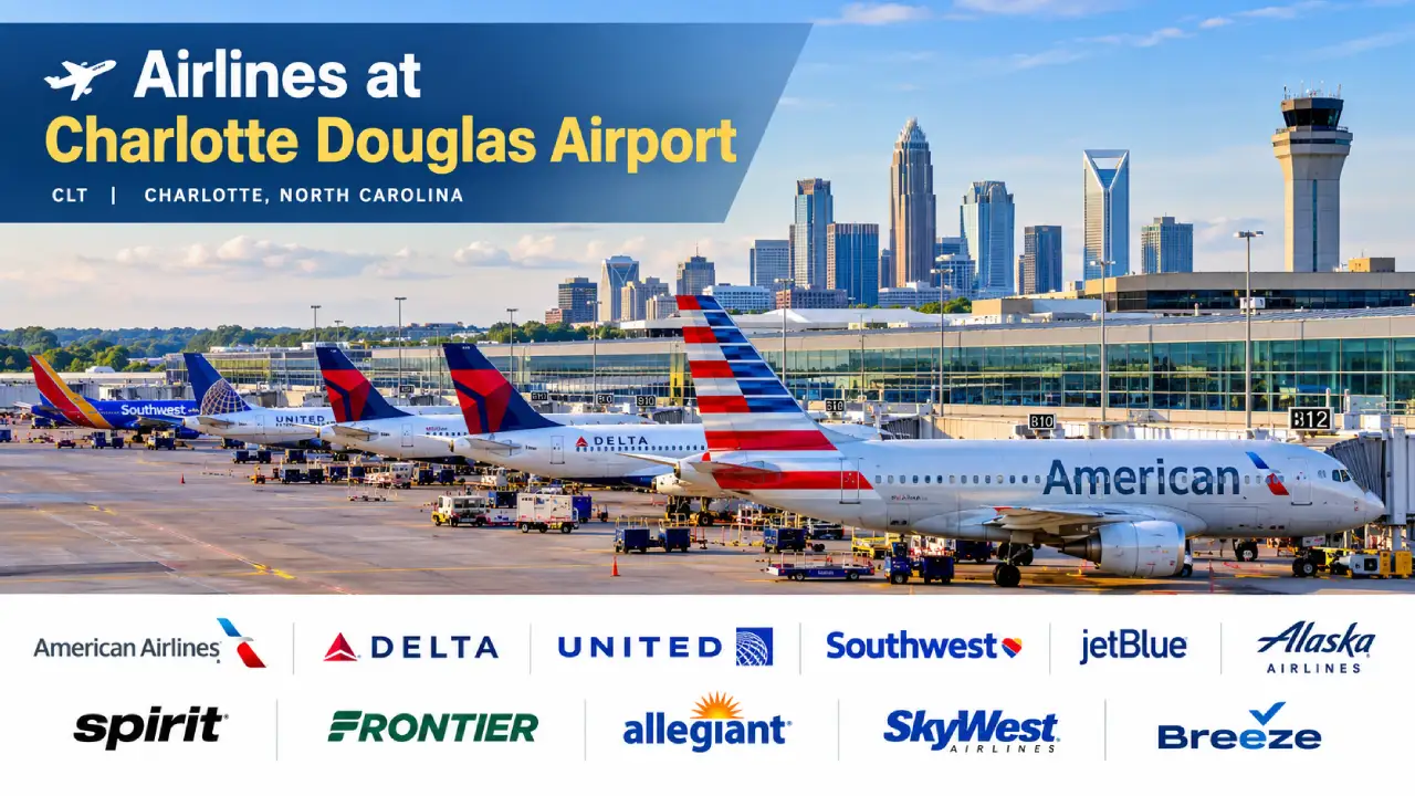 Airlines at Charlotte Douglas Airport: Complete List, Contact Numbers, and Tips