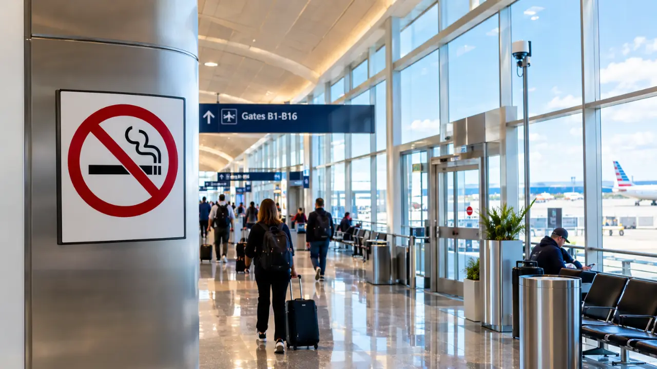 Charlotte Airport Smoking Restrictions