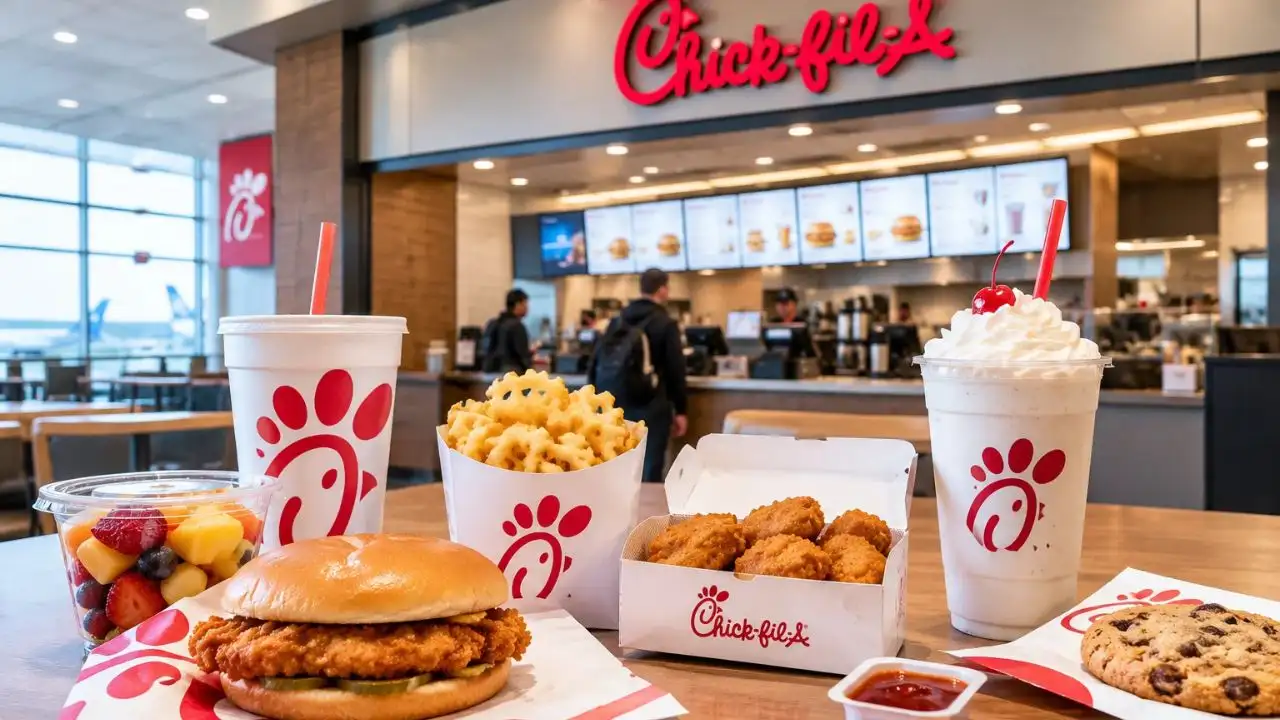 Chick Fil A Charlotte Airport Menu Options