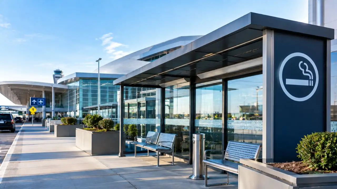 Smoking Areas Near Clt Terminals